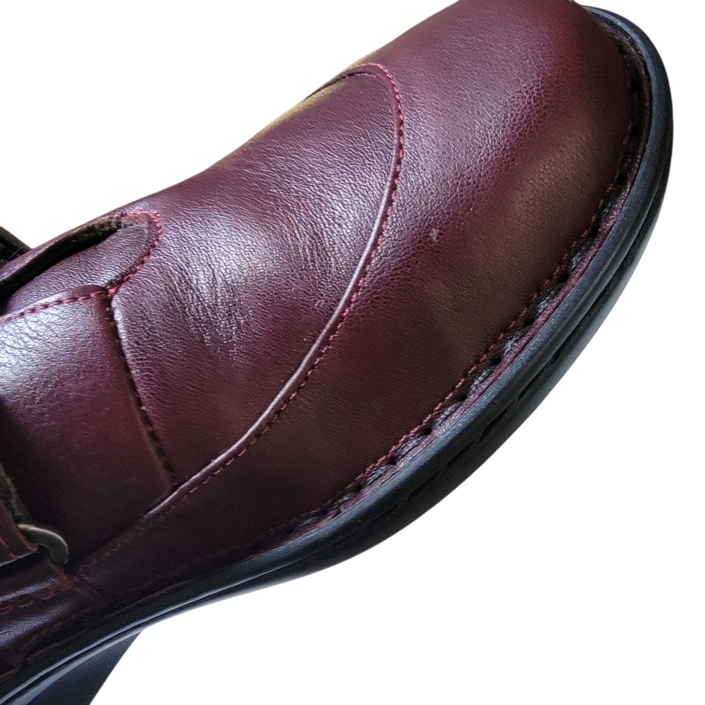 Naot Tane Leather Shoes Slip On Buckle Detail Comfort Loafer Women’s 7.5-8 - Picture 14 of 16